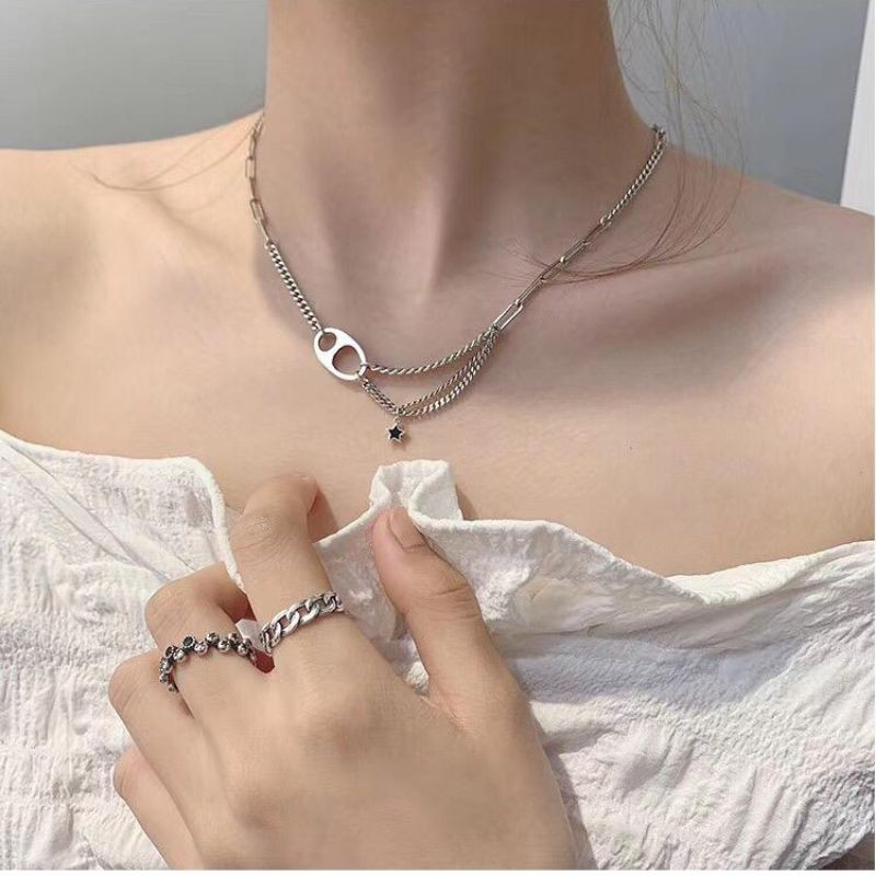 Kalung Fashion Terbaru | Kalung Titanium Anti Karat dan Luntur | Kalung Liontin | Kalung Wanita