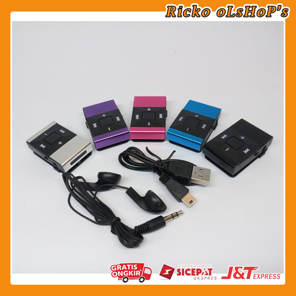 MP3 Player Mini Portable | MP3 Mini | Bukan MP3 Bluetooth | Support SD Card