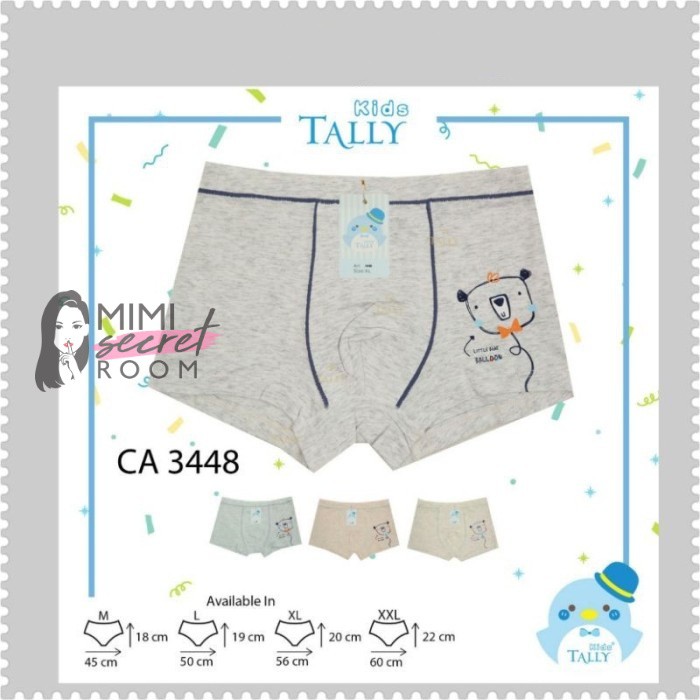 ❤ MIMI ❤ TALLY CELANA DALAM ANAK COWOK MODEL BOXER SEGITIGA 3344 3448 3295 3408 3375 3274 3283