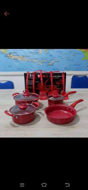 Panci Set Marble Tri J