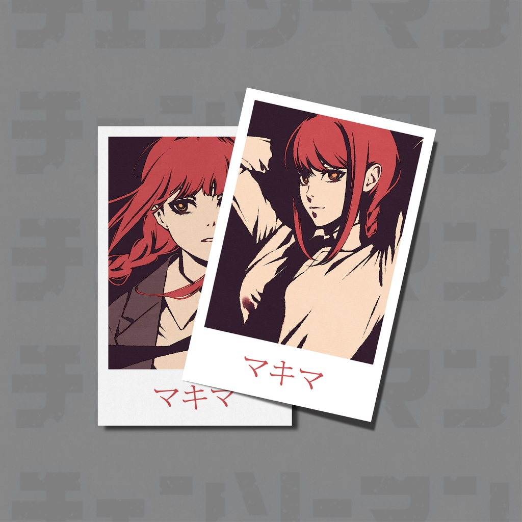 Photocard Chainsaw Man | Photocard Anime