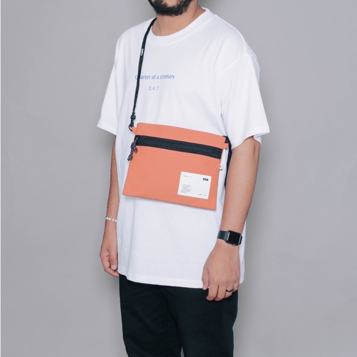 UNKL347 Tas Slingbag Warna Peach Bahan Cordura NORSK CVS