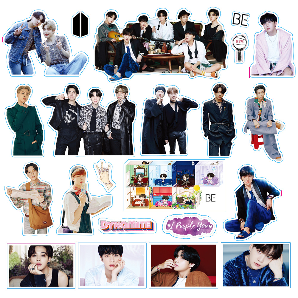 101pcs Stiker KPOP BTS BANGTAN BOYS DIY Untuk Jurnalscrapbookkoperdiary