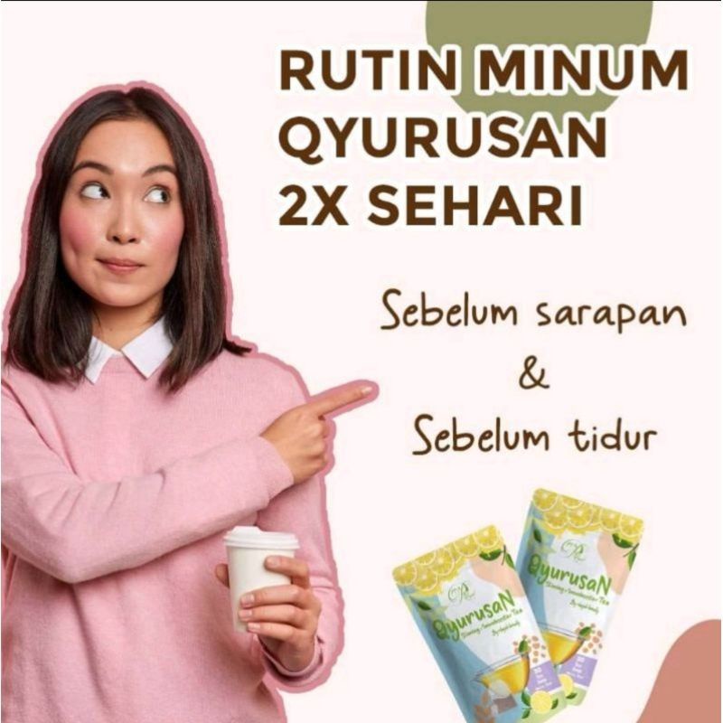 QYURUSAN SLIMMING TEA AND IMUN BOOSTER | TEH PELANGSING HERBAL BY RHAJAB BEAUTY ORI