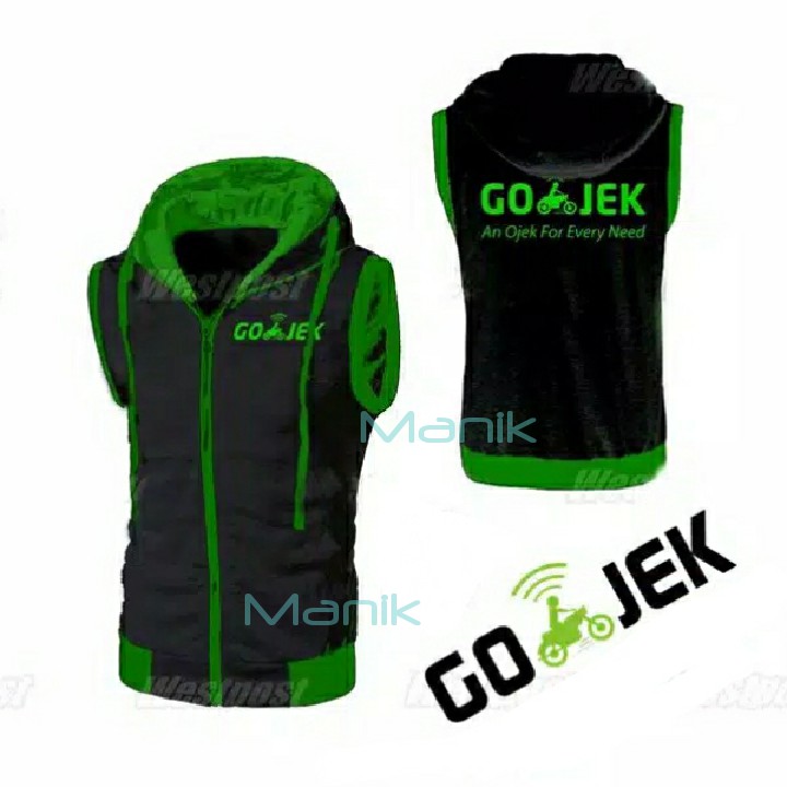 Promo Gaya Baru Rompi Outdoor /Pria Musim Gugur Musim Dingin Ojek Online Versi Trendy/Big Size Jumbo