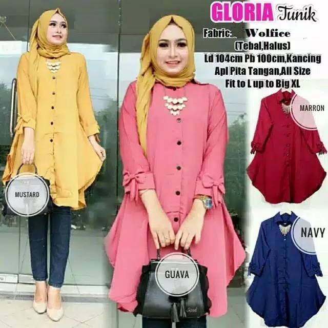 Baju bandung - gloria tunik