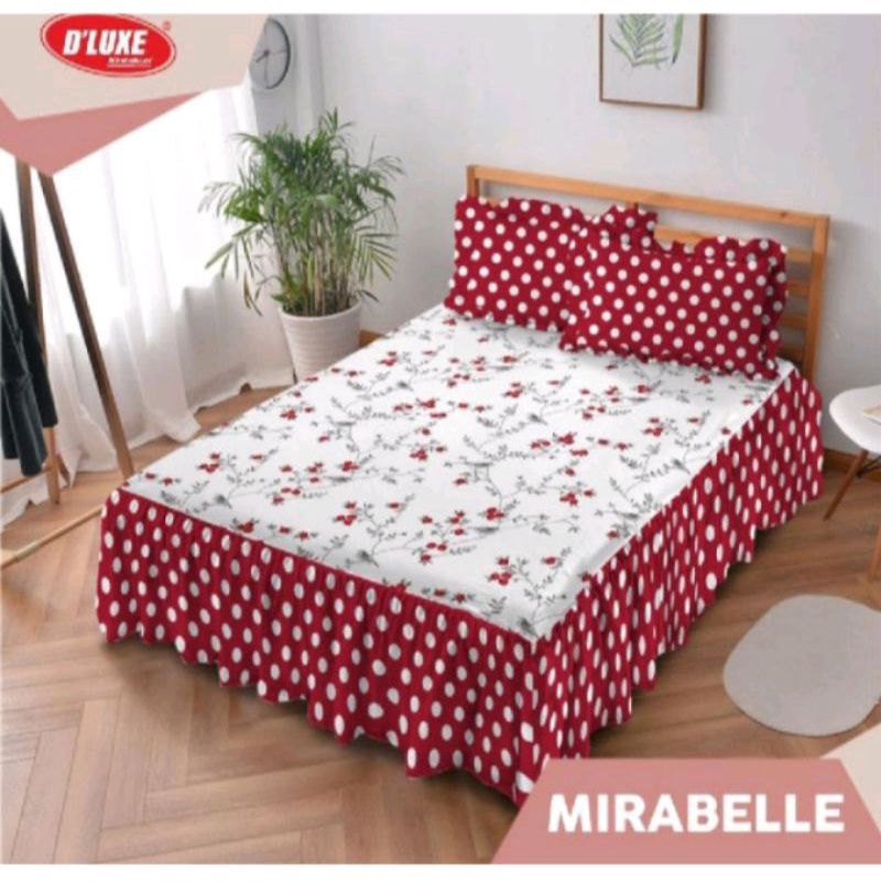 Sprei Rumbai Deluxe Kintakun 160x200 180x200 King Mirabelle