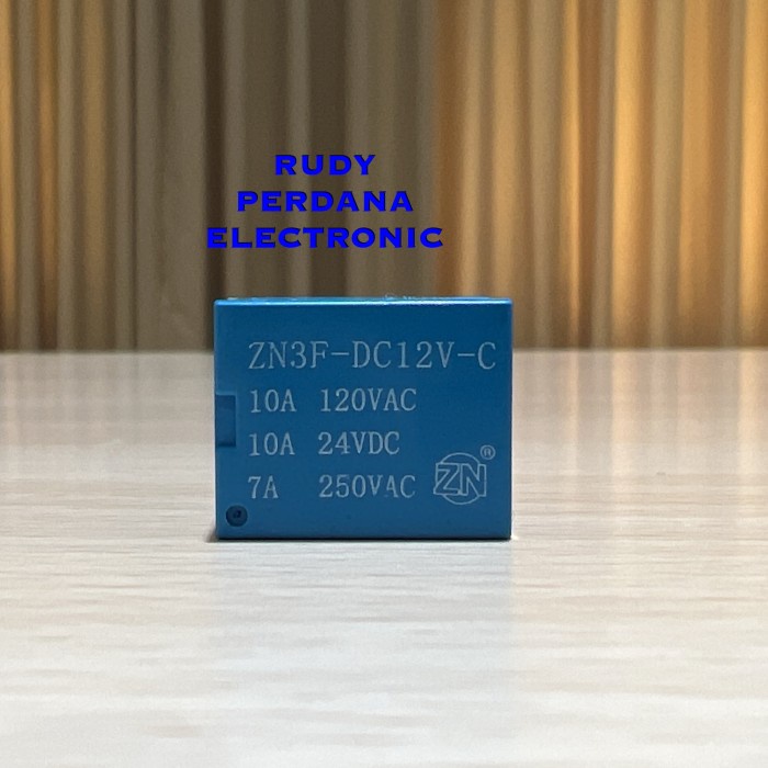 RELAY 5 PIN 5P KAKI 12V 12 VOLT TIANHUI TH-T73-DC12V-C-S ADL27