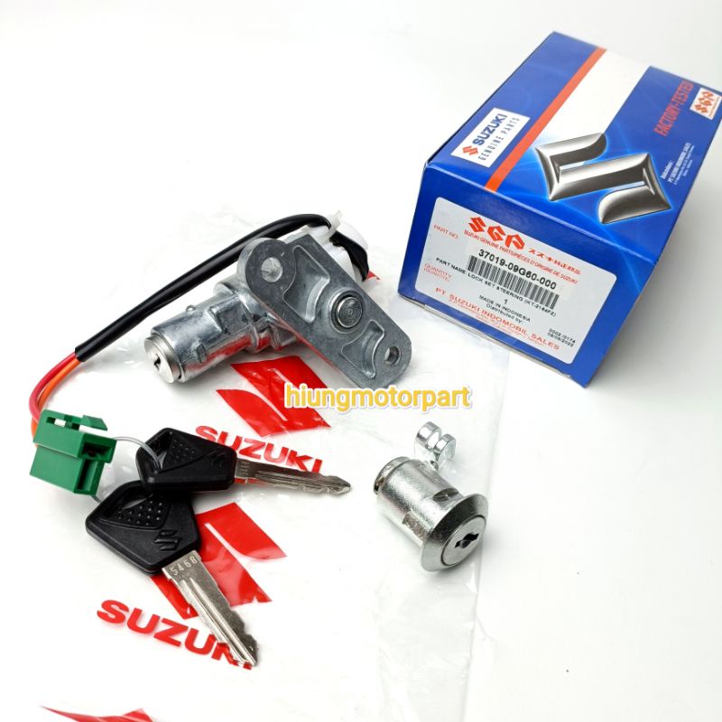 KUNCI KONTAK SET SUZUKI NEX 37019-09G60-000 ASLI ORIGINAL SGP SUZUKI GENUINE PARTS