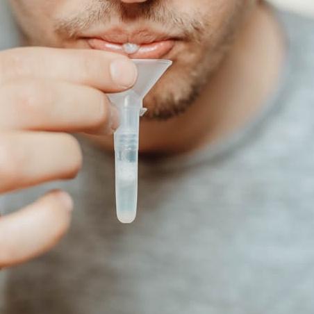 ➫ Rapid Test Antigen Saliva (Air Liur) Clungene 1 Set Kit | Ceight Store ♠