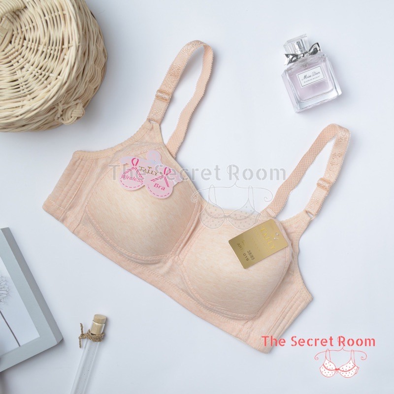 TALLY BRA BH 019 I TANPA KAWAT I BUSA TIPIS I CUP C | SIZE 36 - 42