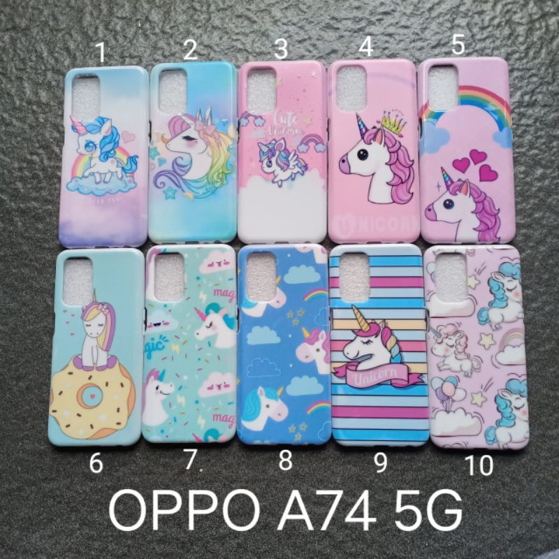 Case gambar Oppo A74 5G motif cewek ( 4 motif ) soft case softcase softshell silikon cover casing kesing housing