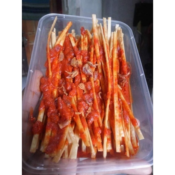 

Mie lidi spesial bumbu basah