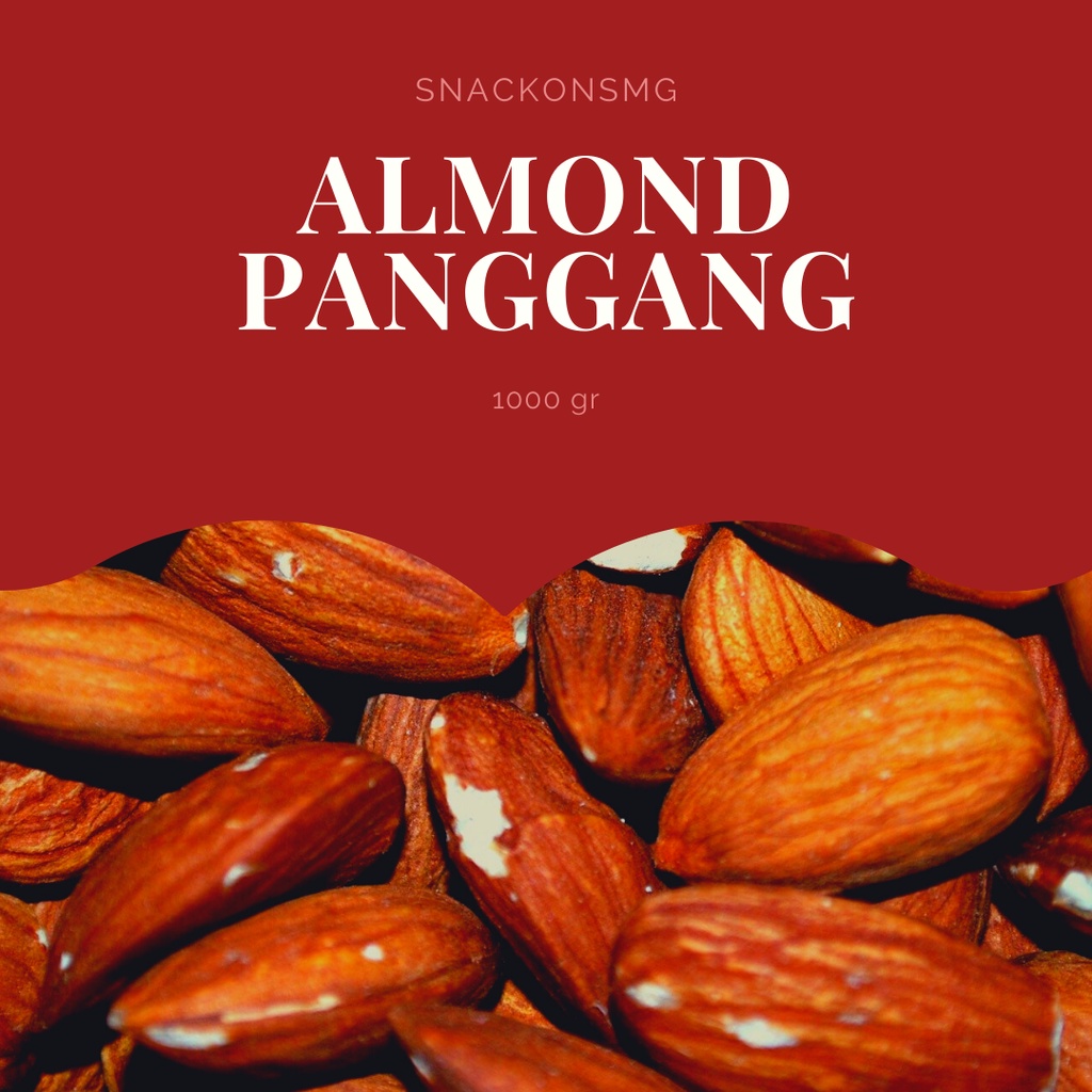

Kacang Almond Panggang 1 kg