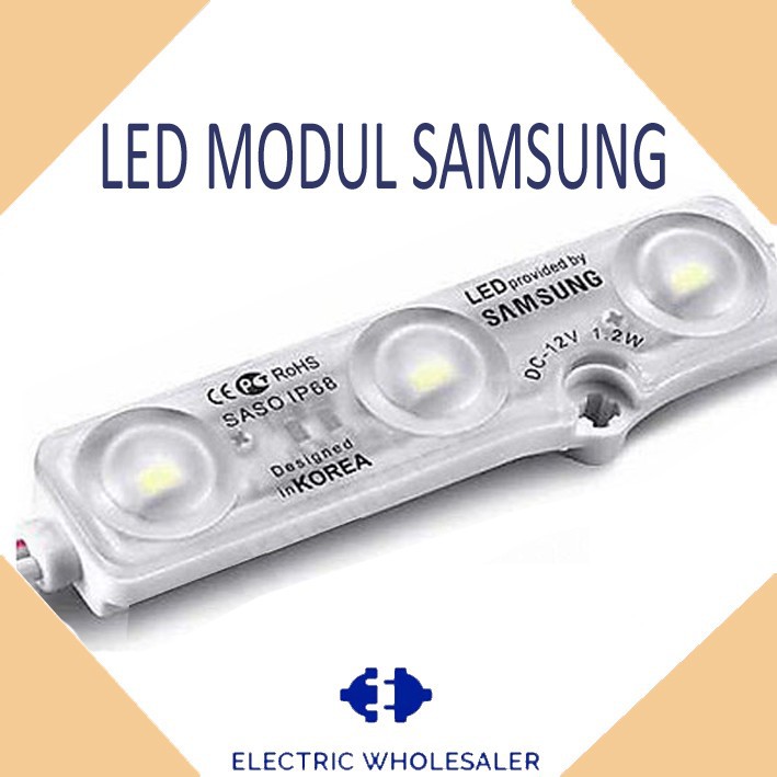 LED MODUL SAMSUNG SMD 5630  IP68  WARM WHITE