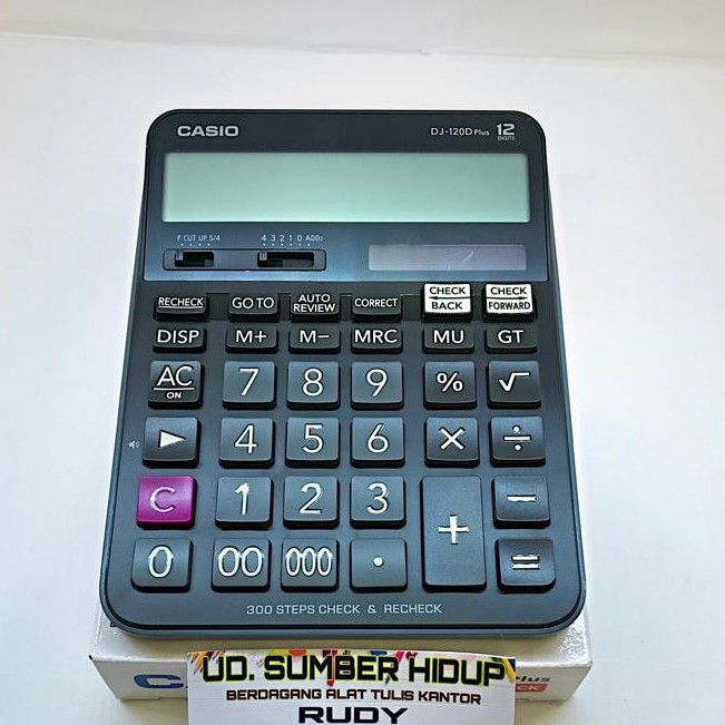 

Kalkulator CASIO (DJ-120D PLUS ), 100% ORIGINAL