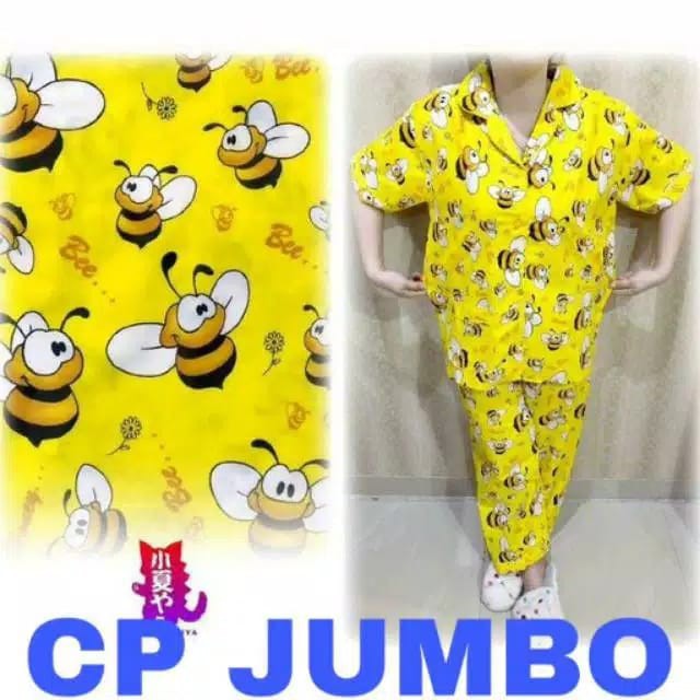 dealshop BAJU TIDUR PIYAMA CP JUMBO KARAKTER