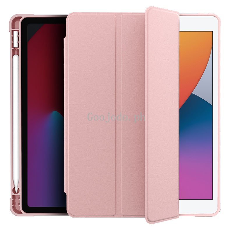 Case Pelindung Bahan Silikon Kulit Dengan slot Pena Untuk IPad air 3 2019ipad 10.2 2018 Apple 9.7 inch air Mini 5