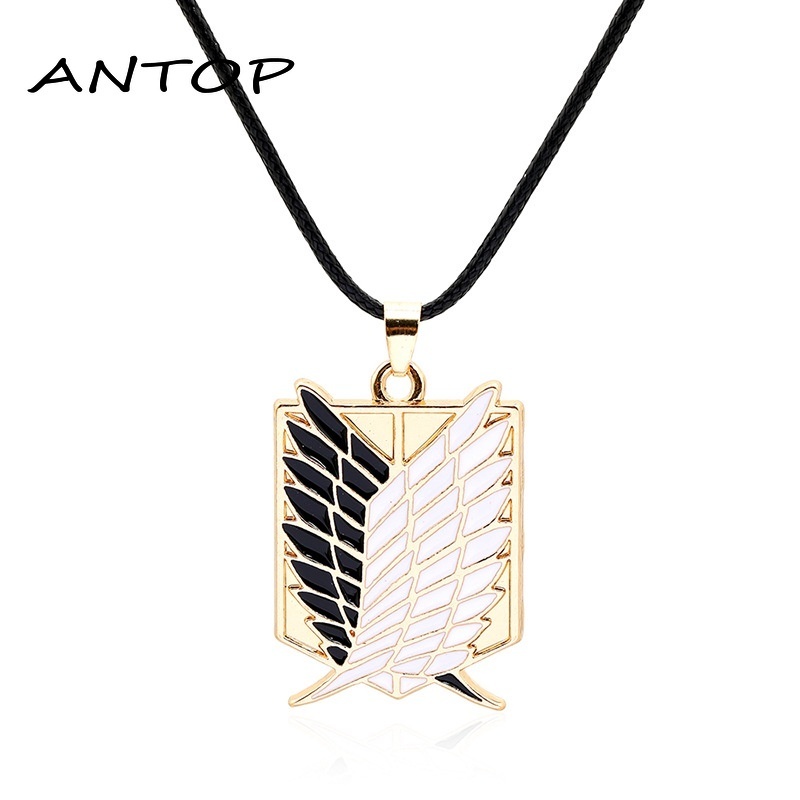 Liberty Wings Liontin Kalung/paduan Pasangan Liontin Aksesoris Fashion Unisex ANTOP