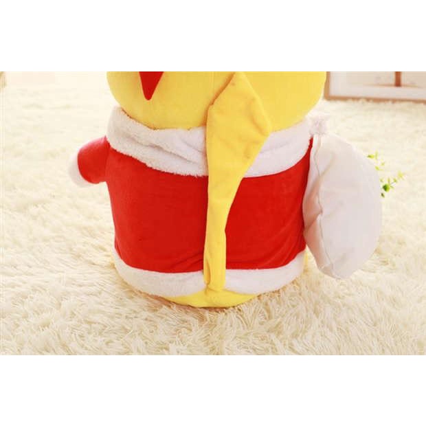 BONEKA PIKACHU KOSTUM NATAL IMPOR