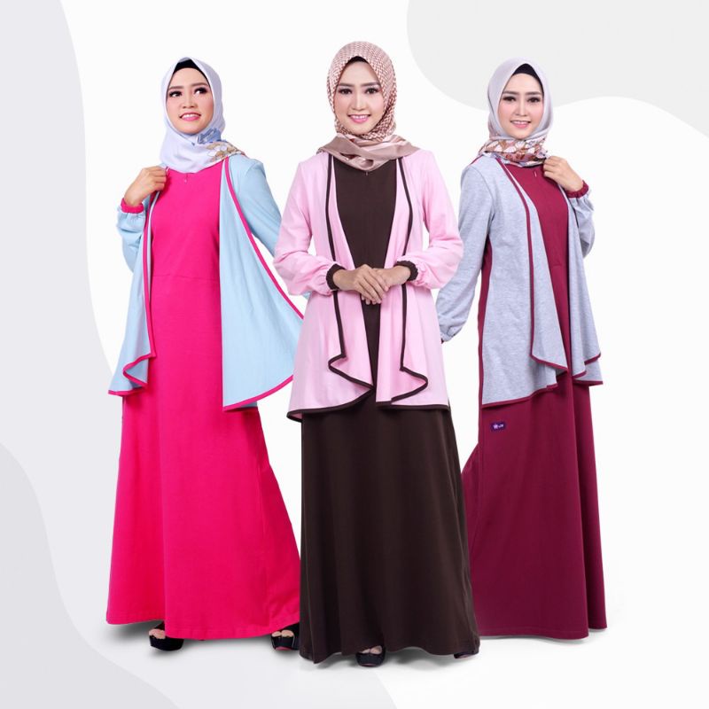 GAMIS KAOS WANITA KEKINIAN - MUTIF