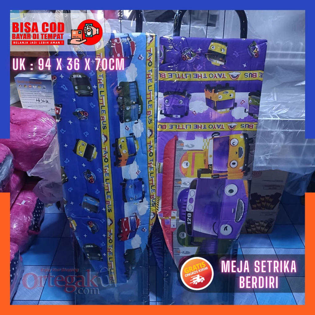 MEJA SETRIKA DUDUK DAN BERDIRI LIPAT | MEJA SETRIKA KARAKTER SERBAGUNA LESEHAN | MEJA SETRIKA PAKAIA