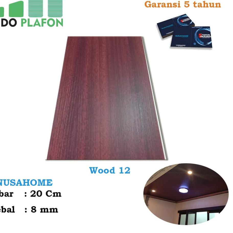 ✔️Stars Plafon pvc motif kayu doff nusahome wood 12 #tiktoktrend