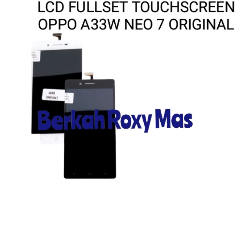 LCD Oppo A33W Neo 7/Lcd Oppo Neo 7 A1603 Fullset Touchscreen Original