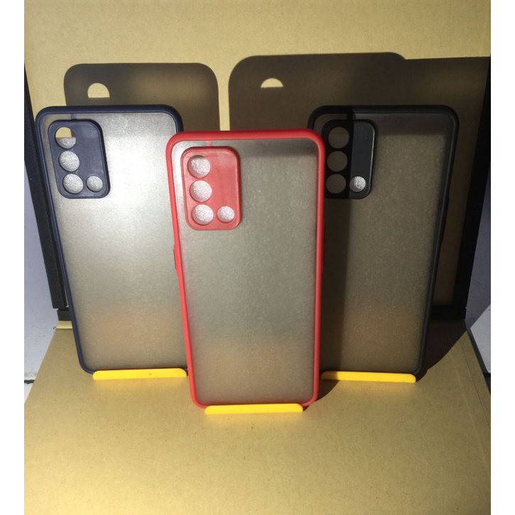 CASE MATTE OPPO A95 4G  SILICON MACARON TRANSPARAN