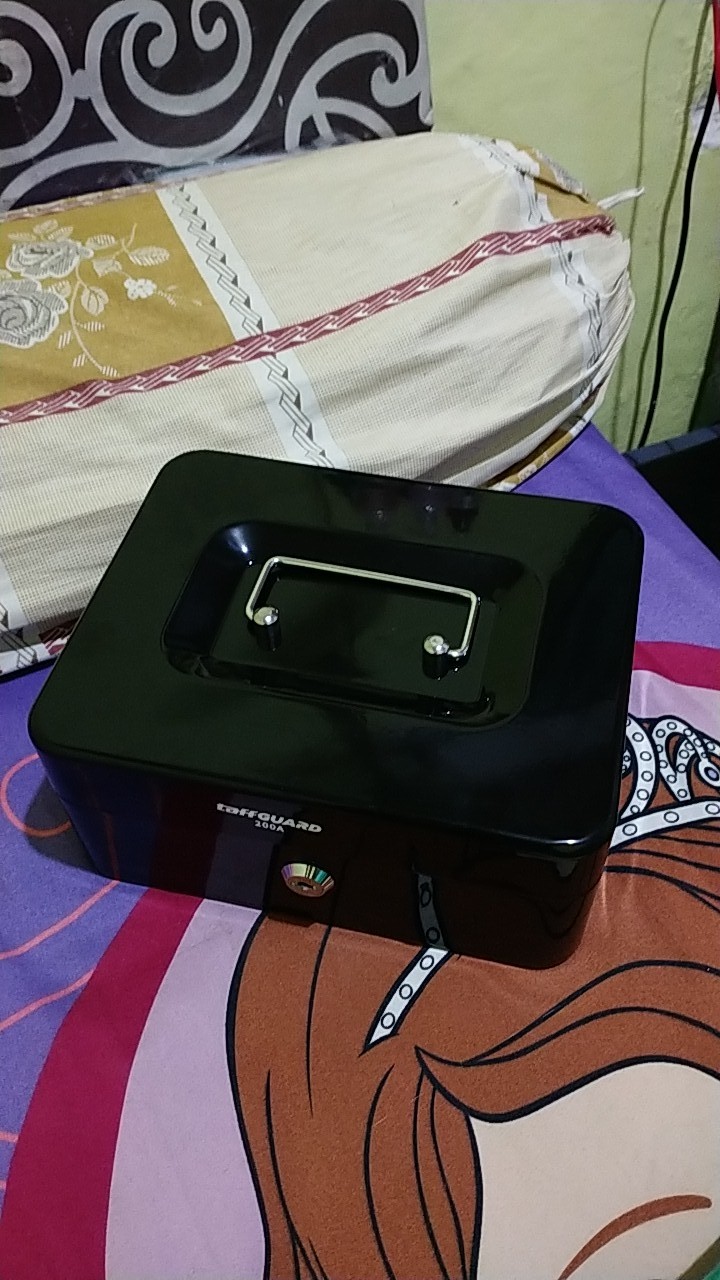 Money Box Uang Cash Cash Box Petty Cash Box Kotak Simpan Uang - 200a