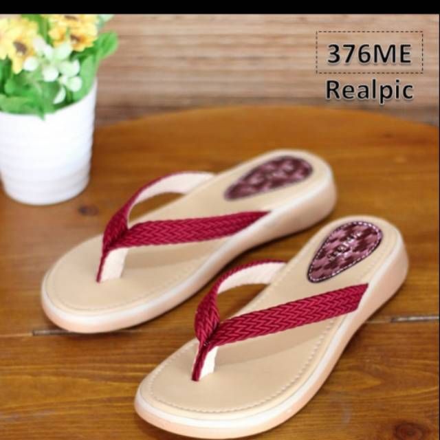 Sandal Jepit Wanita Turki Webing - Sandal Wanita Murah - Sandal Impor Berkualitas