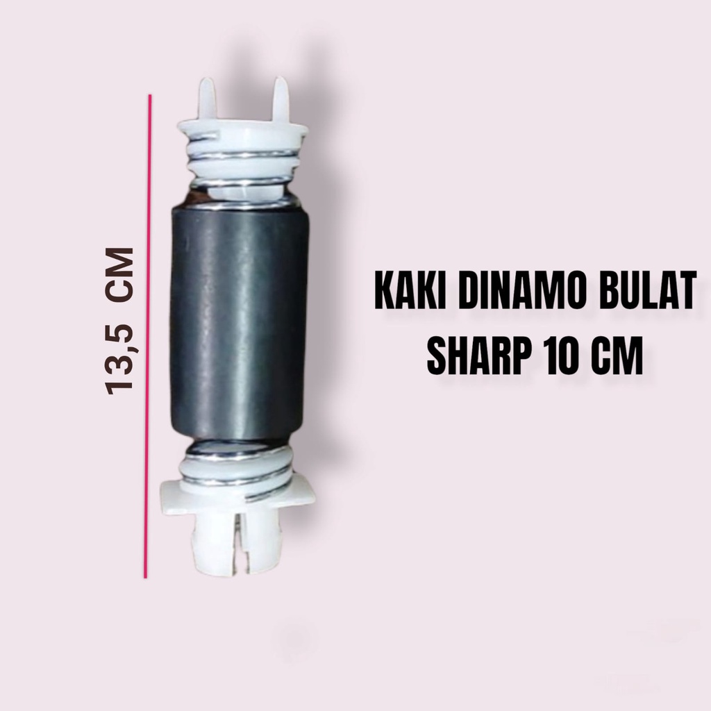 Kabel RCA 3-3 AUDIO 1.5 Meter ,KAKI PER DINAMO PENGERING MESIN CUCI SHARP 10 CM