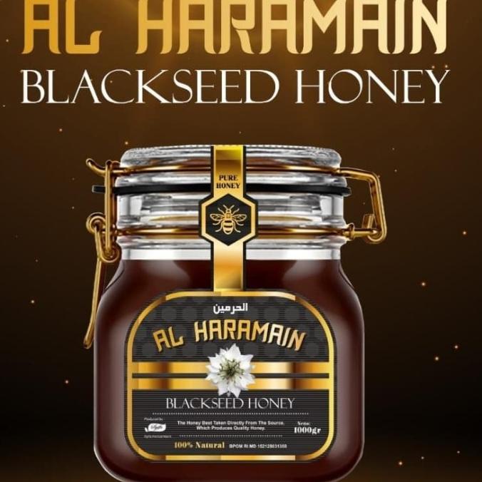 

madu arab alharamain | blackseed honey | madu habbatussauda
