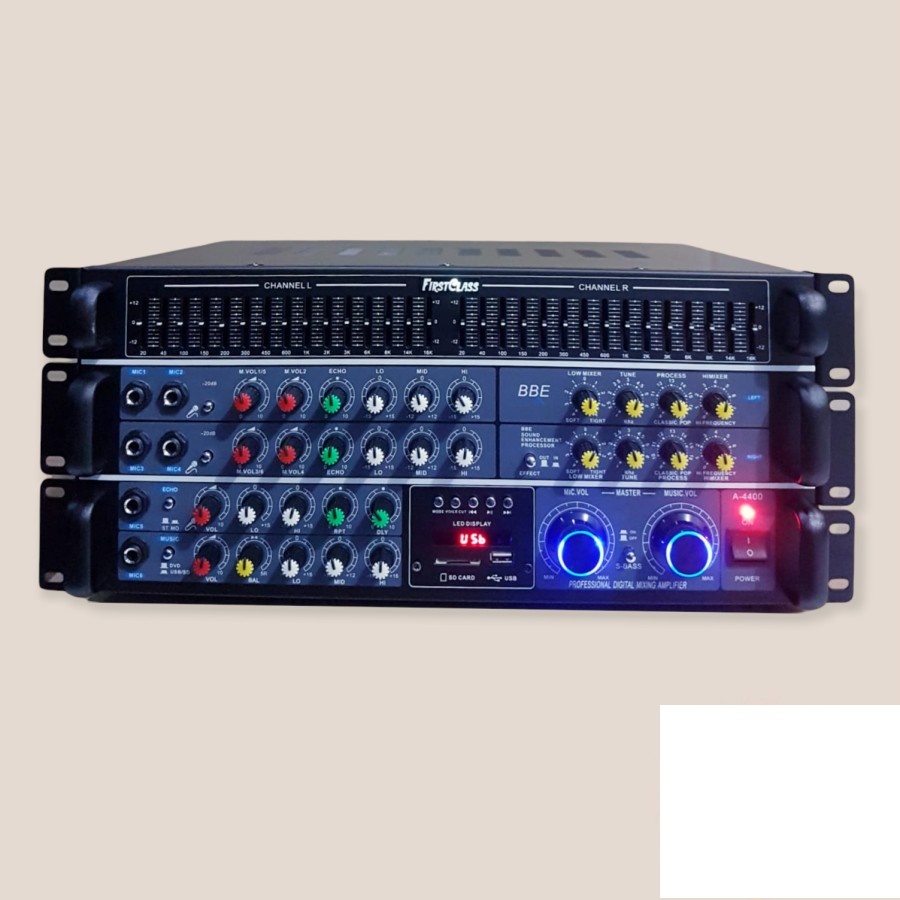 amplifier firstclass fc a4400 bbe processor