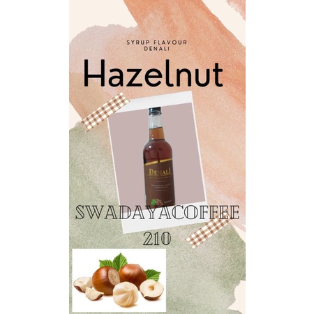 

sirup hazelnut denali