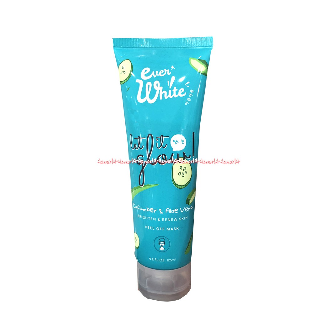 Ever White Let It Glow Cucumber Aloe Vera Peel Off Mask 125ml