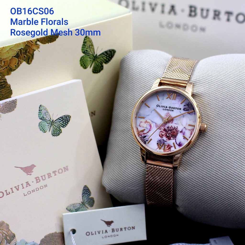 

PROMO OB16CS06 Olivia Burton original Include box, manual book, paper bag, free batrai cadagan