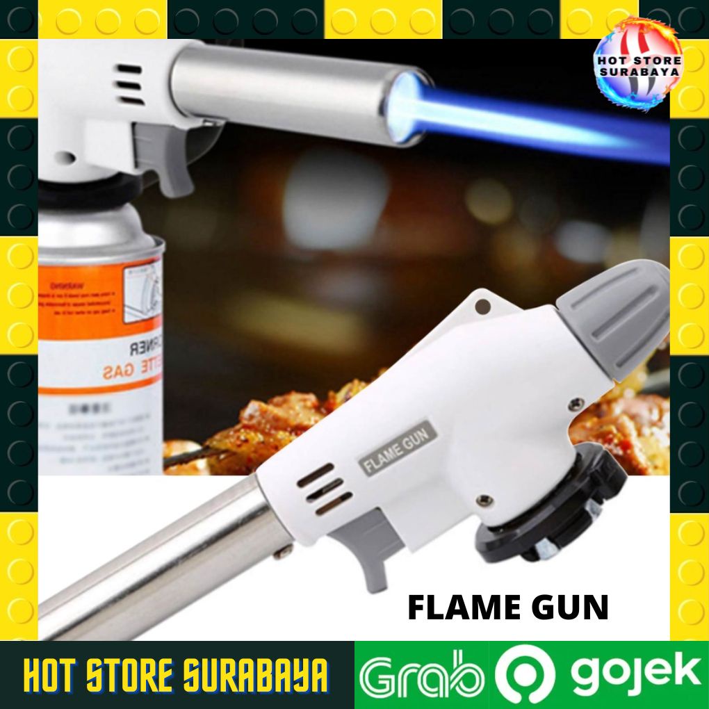 Flame Gun Gas Torch Blow Torch Kepala Las Pemantik Otomatis 920 HEAD TORCH GUN KEPALA GAS TORCH FLAME GUN ALAT BBQ BLOW TORCH PORTABLE