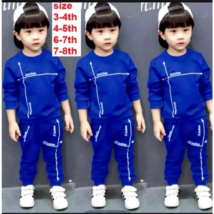 Baju Kaos Anak Anak Stelan // Setelan Treaning Anak Laki Grosir Dan Eceran 1 - 10 Tahun