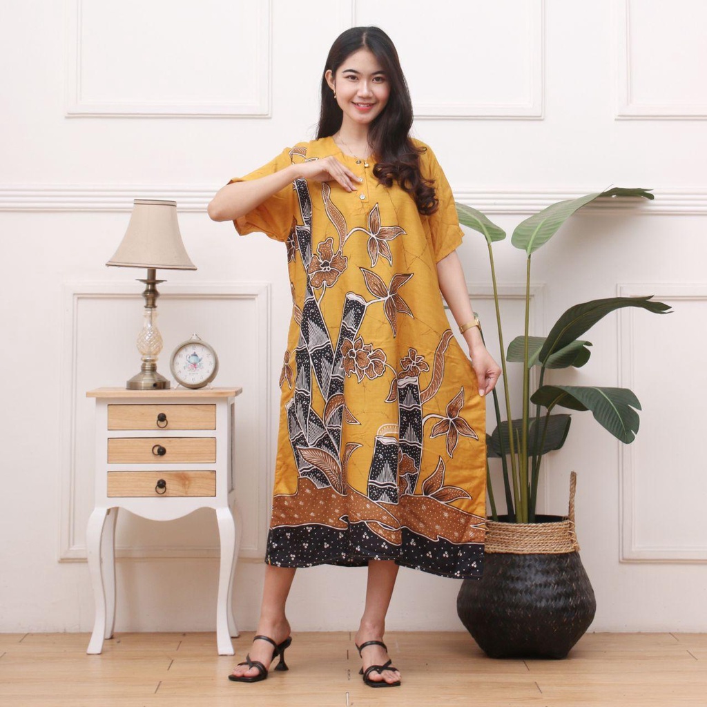 Daster Jumbo BELLE Daster Busui  Daster Cantik  Baju Tidur  Baju santai  Daster Batik