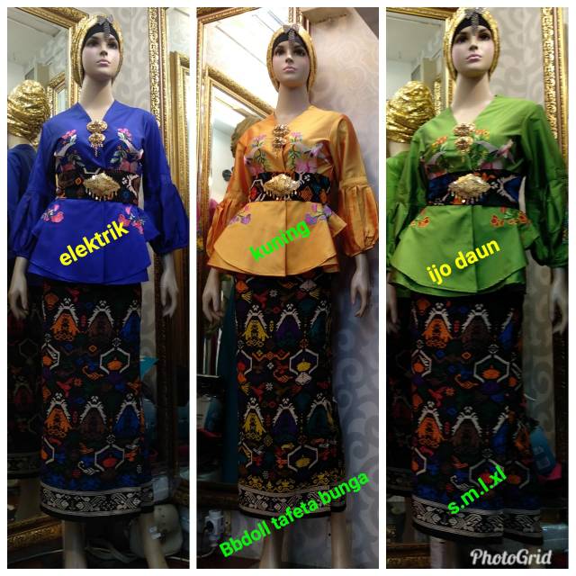 Babydoll taveta bunga