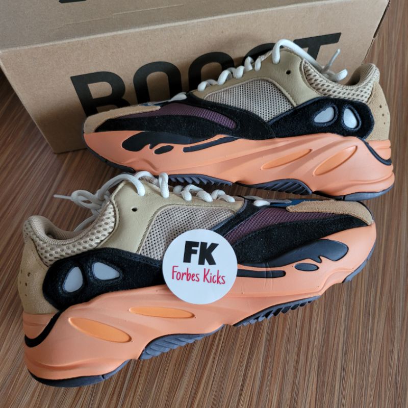 Yeezy Boost 700 Enflame Amber || alvah tephra geode mnvn triple black