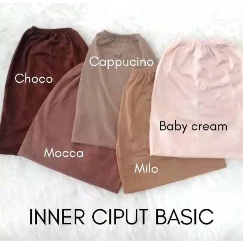 Ciput Kaos Rayon /Inner Kaos Rayon / Bandana Arab Kaos