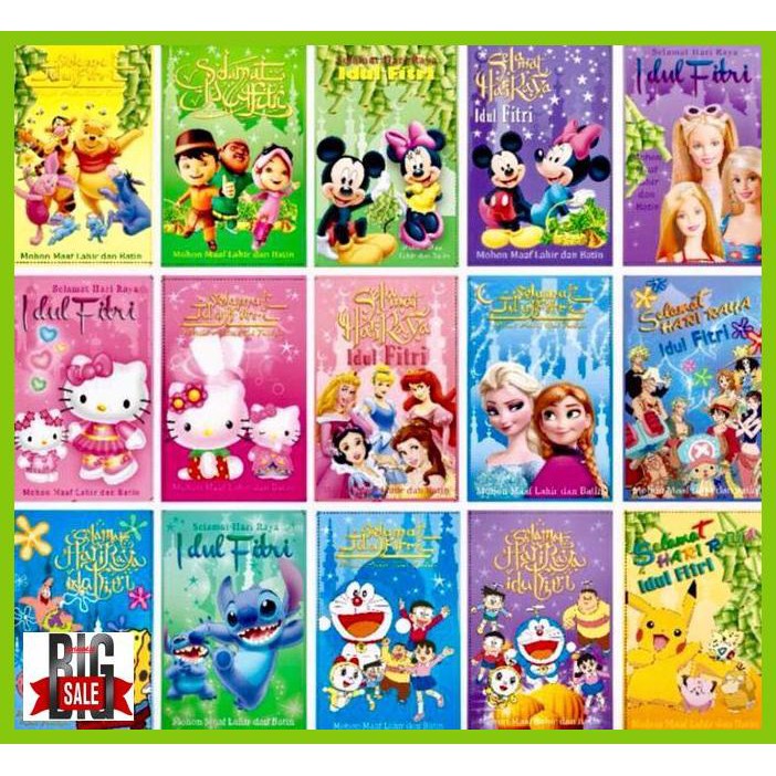 

KARAKTERBONEKA- ANGPAU KARAKTER AMPLOP LEBARAN IDUL FITRI -ASLII.