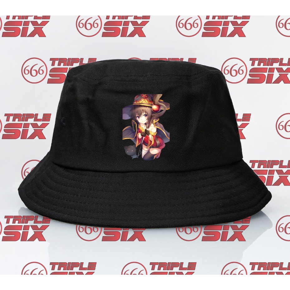 Topi Bucket Anime Konosuba Megumin Waifu