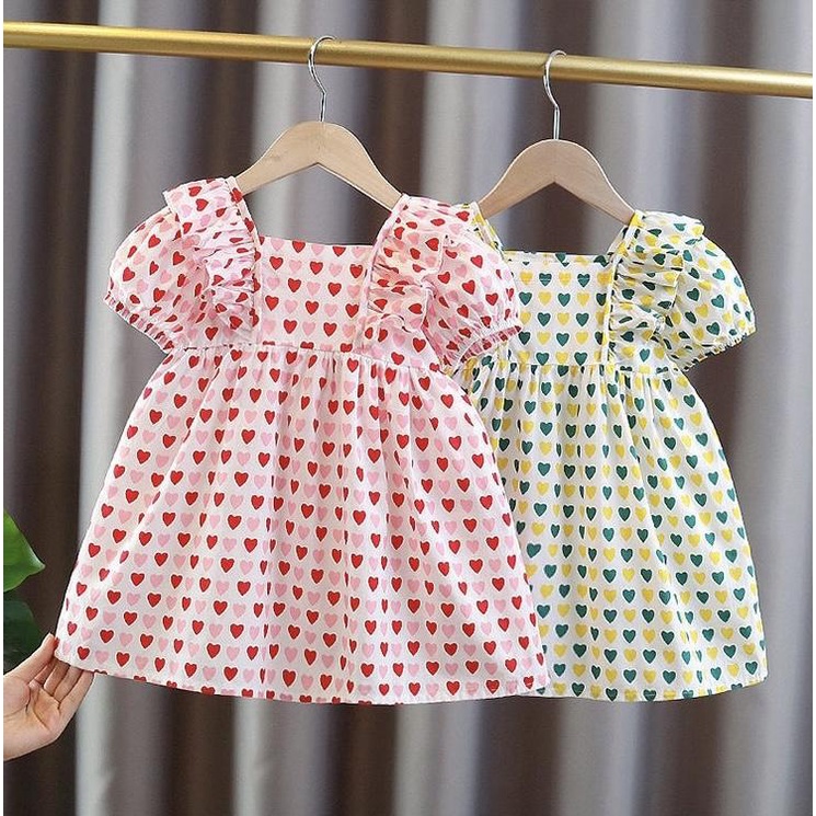 Dress Anak Perempuan Full Love