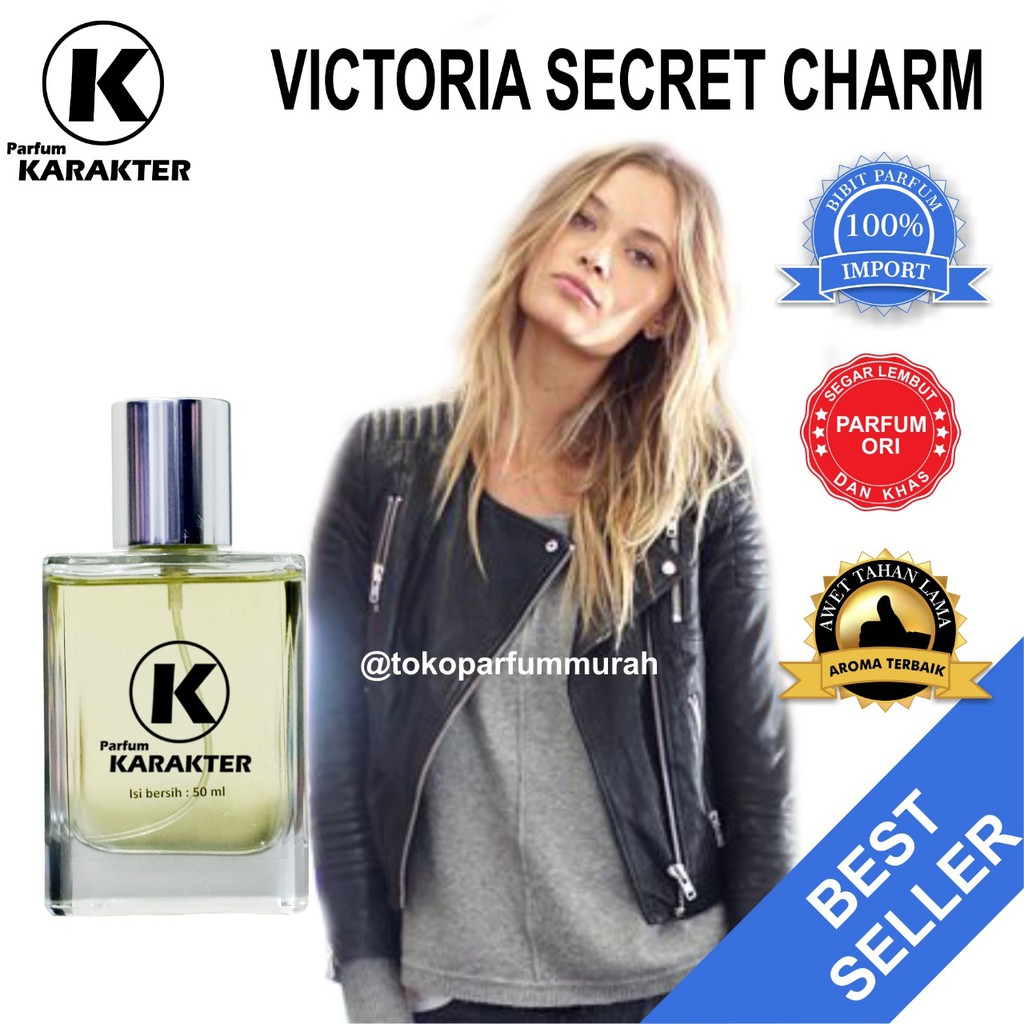 Parfum Cewek Victoria's C Charm  Bibit Parfum Import Wangi &amp; Tahan Lama  Kemasan 30ml | Bisa Cod | Terlaris