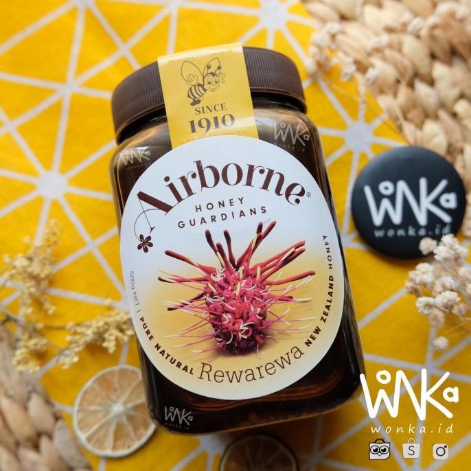 

[COD] Airborne - Madu Rewarewa 500gr - New Zealand Natural Honey Since 1910 [COD]