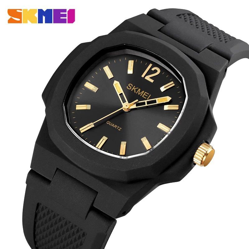 SKMEI 1717 Jam Tangan Pria Wanita Analog Tali Silicone WATCHKITE MGOS