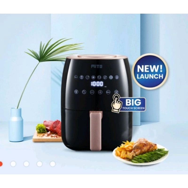 mito air fryer digifry go af2 - alat penggoreng tanpa minyak.